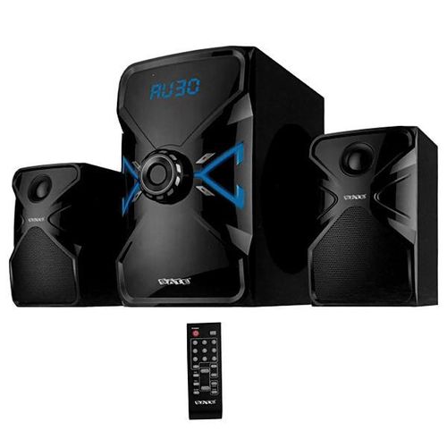 Caixa Home Satellite As-636bl 38w Sistema 2.1 com Bluetooth/usb/sd Bivolt - Preta