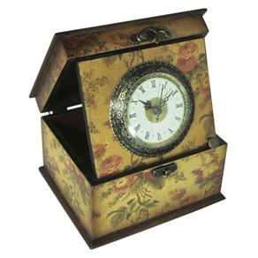 Caixa Relógio de Madeira Haendel