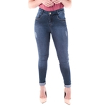 Calça Jeans Skinny 5 Bolsos Estonada