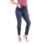 Calça Jeans Skinny Estonada 5 Bolsos