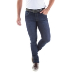 Calça Jeans Skinny Estonada 5 Bolsos