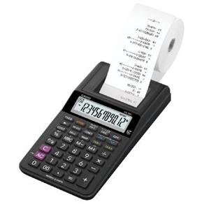 Calculadora com Bobina, Acompanha a Fonte de Alimentação Hr-8Rc-Bk-B-Dc Display 2.0 Preta