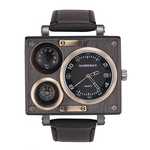 Calendário Guia Multifunction Watch Belt Relógio de pulso Militar