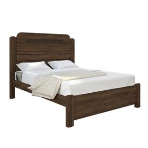 Cama Casal Duo Madeirado - MARROM