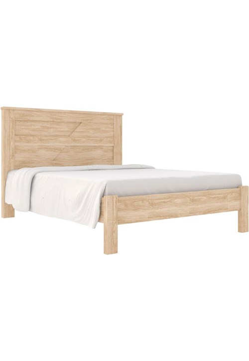 Cama de Casal 100% MDF Colombia 1,38 Cedro Madeirado Robel Móveis