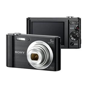 Câmera Compacta Sony DSC W-800 20.1MP 2.7" com USB - Preto