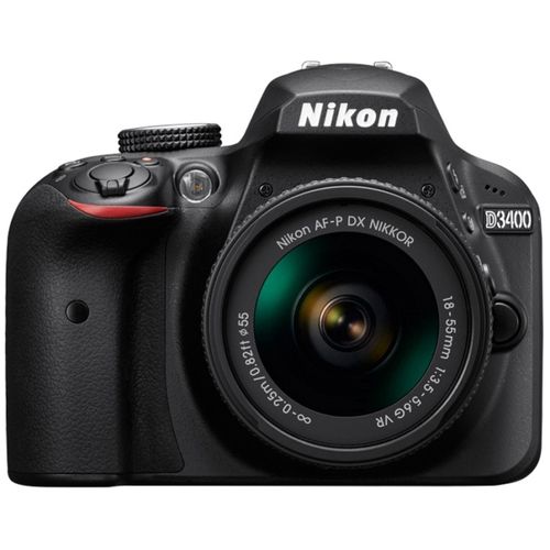 Câmera Digital Nikon D3400 Kit 18-55 Vr- 24.2mp - Preto