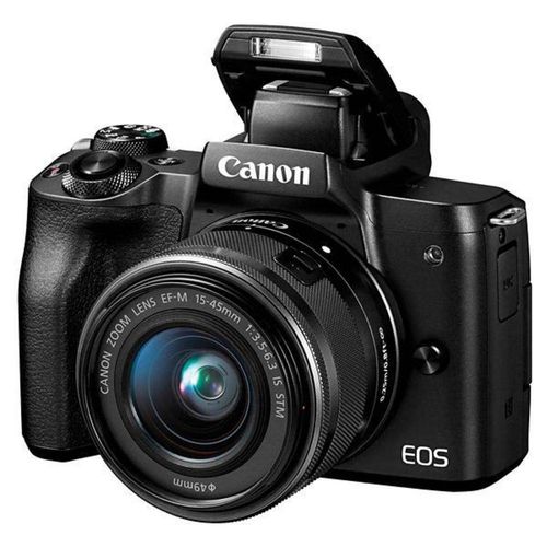 Câmera Dslr Canon Eos M50 24.1mp 3.0 Wi-fi-nfc-bluetooth + Kit Ef-m15-45 Is Stm