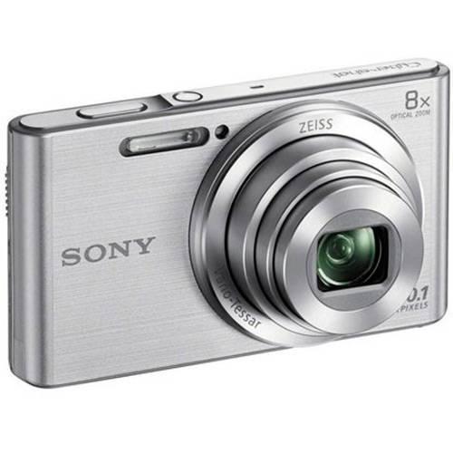 Câmera Fotográfica Sony Dsc-w830 Tela 2.7 de 20.1mp HD X8 Zoom Óptico Prata