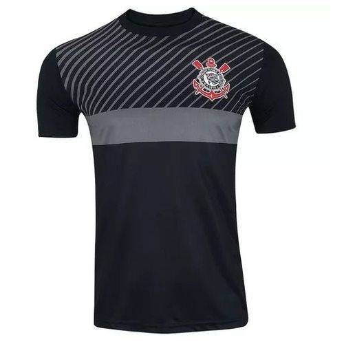 Camisa Corinthians Peter Masculino - Preto/cinza