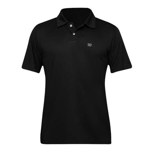 Camisa Masculina Polo Core - Wilson - Preta