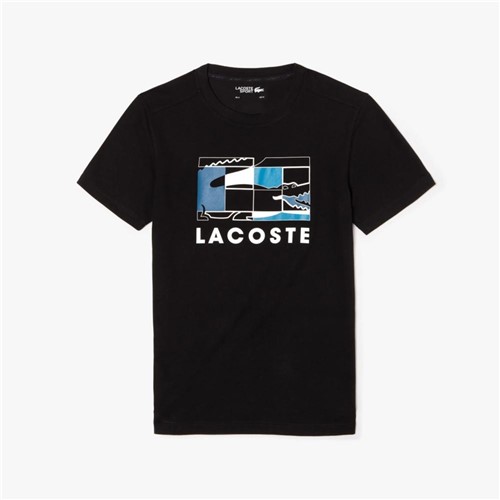 Camiseta Lacoste Sport Preto