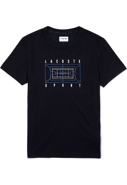 Camiseta Lacoste Sport Preto