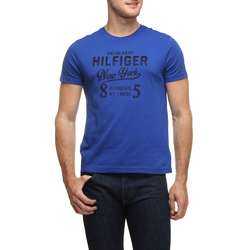 Camiseta Malha Tommy Hilfiger Básica