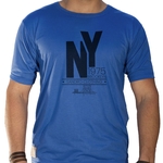 Camiseta Masculina Sandro Clothing Brooklin Ny Azul G