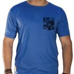 Camiseta Masculina Sandro Clothing Lee Azul P