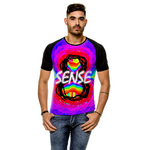 Camiseta Raglan Sense8 Color Mix Masculina