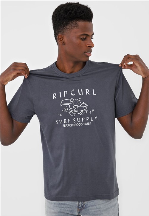 Camiseta Rip Curl Froth Grafite