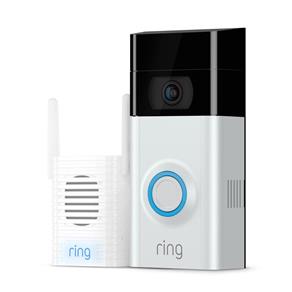 Campainha com Câmera de Vídeo Integrada WiFi By Doorbell Pro Modelo 2VR1P6-0EN0