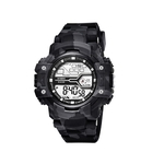 Camuflagem Electronic Sports Assista Waterproof Assista Moda - GRAY