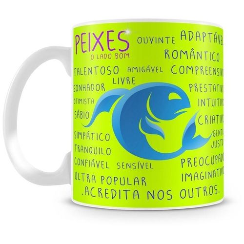 Caneca Personalizada Signo de Peixes