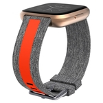 Canvas Strap Watch para Fitbit Versa 2 / versa / versa Lite