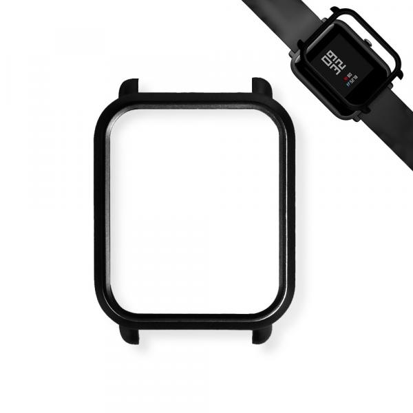 Capa Case Bumper para Proteção Xiaomi Huami Amazfit Bip Preto - Sikai