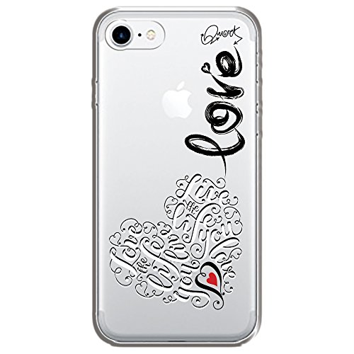 Capa Case Capinha Iphone 7 - LOVE LOVE LOVE