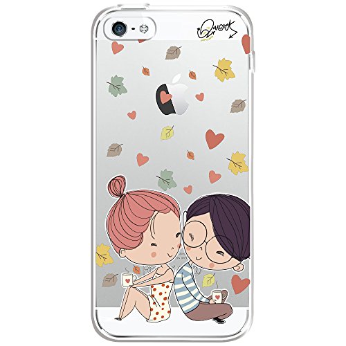 Capa Case Capinha IPhone5/5s-Namorados