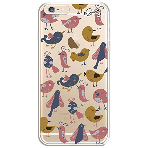 Capa Case Capinha Iphone 6 Plus - PASSARINHOS