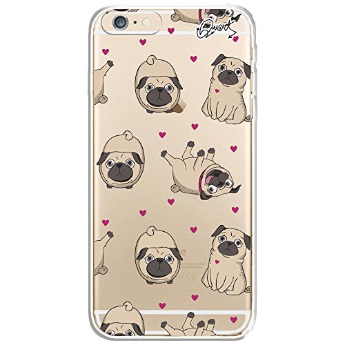 Capa Case Capinha IPhone6/6s-Pug