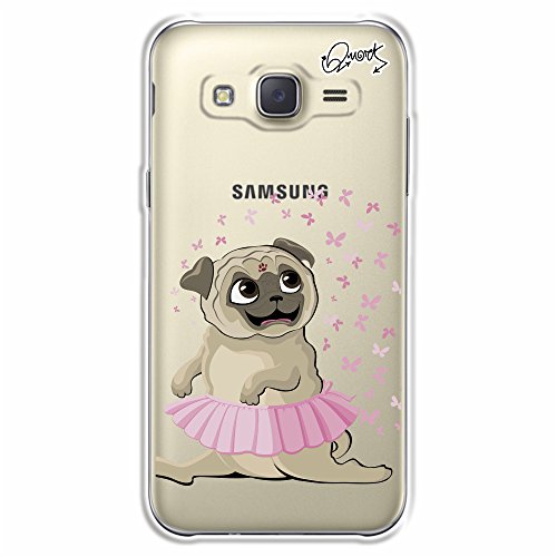 Capa Case Capinha Samsung J5-BALLET PUG