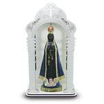 Capela 60 Cm com Imagem de Nossa Senhora Aparecida Inquebrável