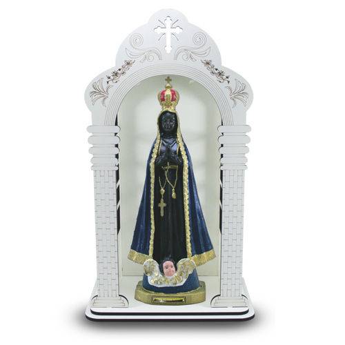 Capela com Imagem Nossa Senhora Aparecida (39cm) - Inquebráv