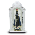 Capelão 60 cm com Imagem de Nossa Senhora Aparecida Inquebrável