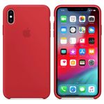 Capinha Case Iphone X Vermelha com Película de Vidro 5D