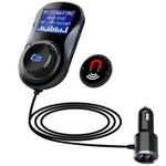 Car MP3 Car Charger Mão-livre Chamada Veículo FM Frequency Modulation Lançamento Bluetooth Jogador