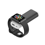 Carregador magnético de relógio sem fio portátil compatível com todos os Apple Watch Series 3/2/1 (38 mm e 42 mm) Banco de potência embutido para iWatch Electronic