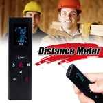 Medidor de distância a laser digital Medidor de fita métrica Range Finder 40 m / 131 pés
