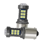 Carro Automático 27led Nevoeiro Farol Lâmpadas Kit De Conversão Oi/lo Feixe Lâmpadas 1156 3030