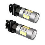 Carro Automático 27led Nevoeiro Farol Lâmpadas Kit De Conversão Oi/lo Feixe Lâmpadas T25 2835