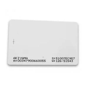 Cartão de Proximidade Pvc Iso Rfid 125Khz - Branco - 1Un