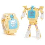 Cartoon Transformable Robot Electronic Wristwatch Digital Display Watch Child Boy Girl Toy