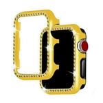 Case Bumper Strass Brilhante Para Apple Watch Series 1,2,3 e 4 Dourado