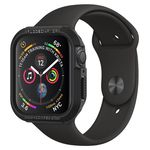 Case Original Spigen Apple Watch S4 44mm Rugged Armor Black