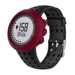 Case Protetor de Silicone Vermelho Bordô para Relógio Suunto M1 / M2 / M4 / M5 Séries