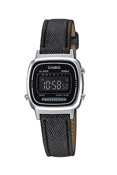 Casio Vintage Mini La670Wl-1Bdf - Black Jeans