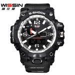 LED Men's Digital Watch Men's Casual Style Waterproof Wrist Military Watch
