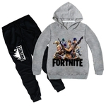 Casual Fortress noite Fortnite camisola dos miúdos Hoodie Set Gostar