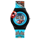 Casual SKME I376 Crian?as Rel¨®gio dos desenhos animados Sports Watch Digital